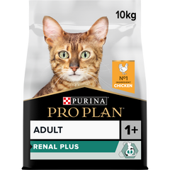 Purina Pro Plan Adult Renal Plus Chicken Cat Food 10kg | 205214