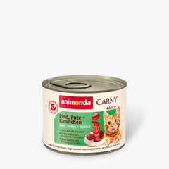 Animonda Carny Pate Adult Beef, Turkey + Rabbit - 200g | RND-PT-KNCH