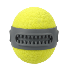 Super Rebound Ball with Interactive Ring Interactive Chew Dog Toy | SW0204