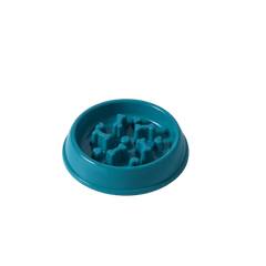 Bone Shape Pet Slow Feeder Bowl Blue 600ml | TBL461