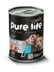 Pure Life Dog Wet Food Can 400g Adult Lamb | PLDW-400-LB-1