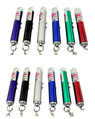 2-in-1 Laser Pointer Pet Toy - Red | PET-LSR-RED01