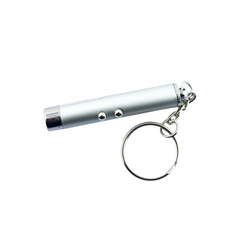 2-in-1 Laser Pointer Pet Toy - White | PET-LSR-WHT01