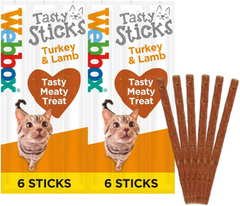 Cats Delight Sticks Turkey & Lamb 6 Sticks | 8813