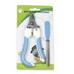 Pet Beauty Specialist Nail Clipper with File - Blue | PET-NC-BLU01