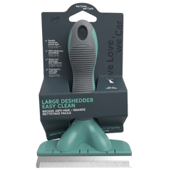 Deshedding Rake with Easy Clean Function