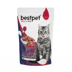 Bestpet Adult Cat Beef in Jelly 85g | P0033