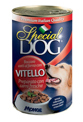 SpecialDog Chunks with Veal Wet Dog Food 400g | SPD-800947000014
