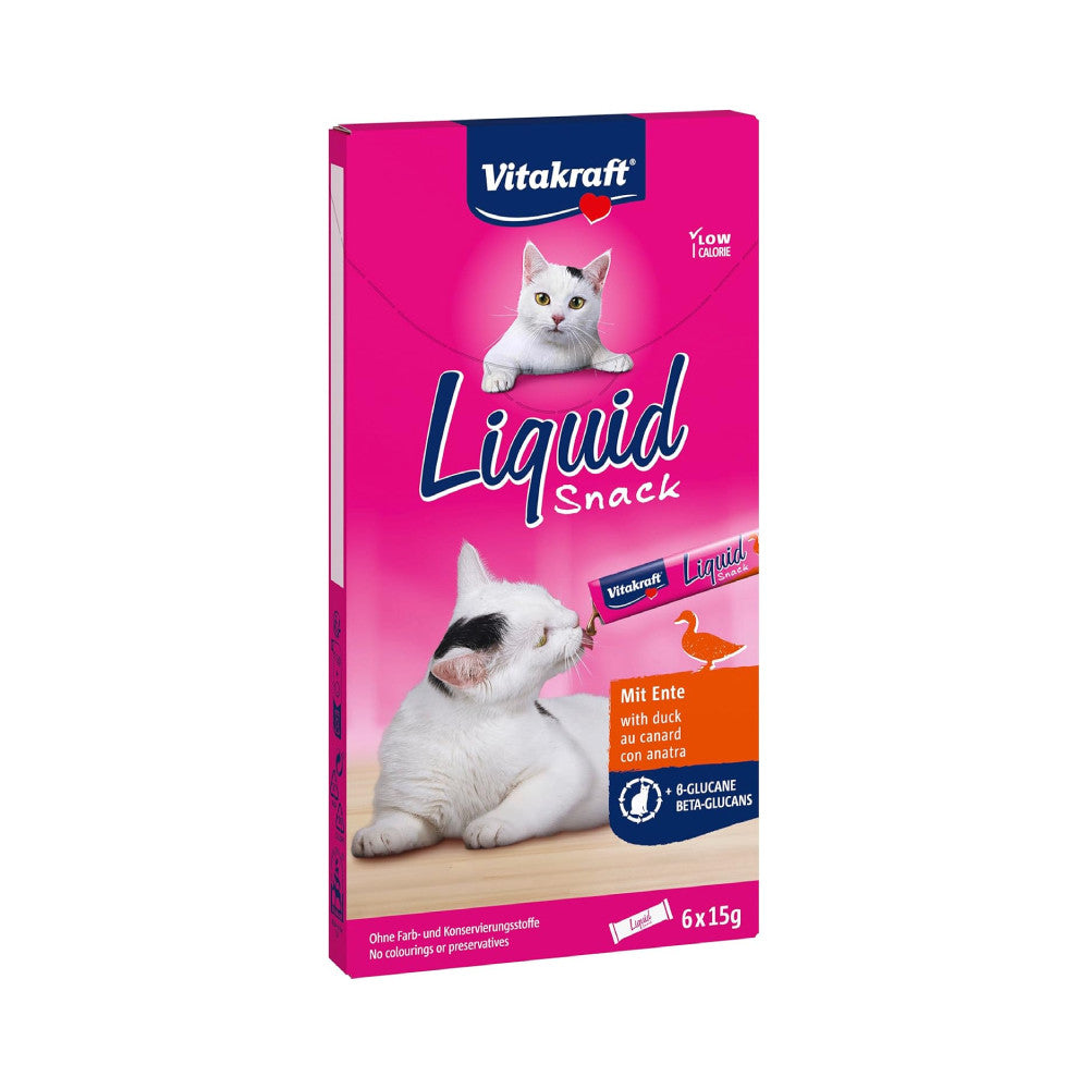 Vitakraft Liquid Snack Duck 6 Bags | L-S-DU