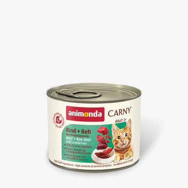 Animonda Carny Pate Adult Beef & Roe Deer - 200g | RND-REH