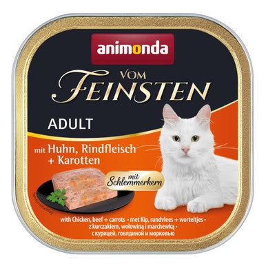 Animonda Pate Milkies Adult With Chicken, Beef & Carrots - 100g | HHN-RDF-KRT