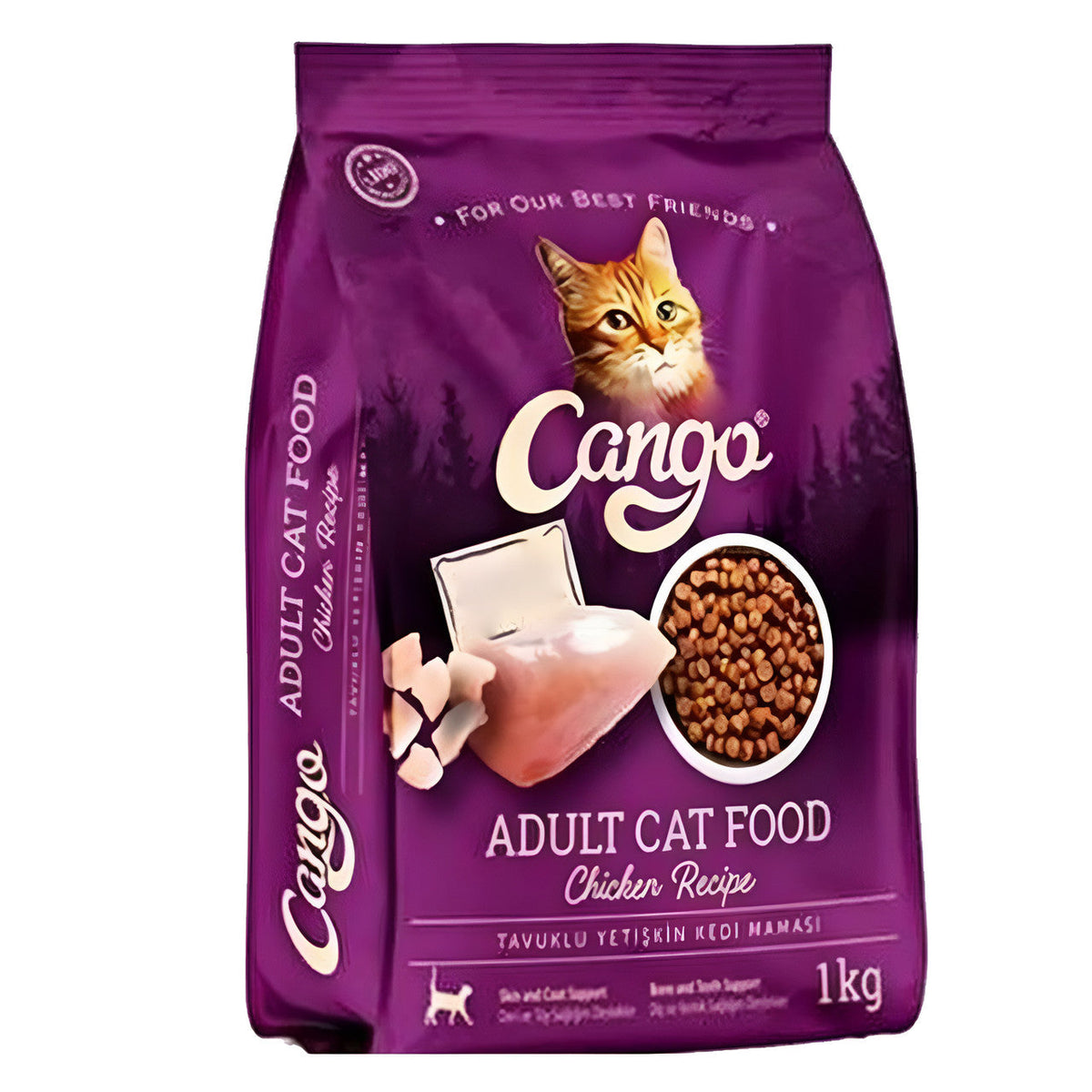 Cango Adult Cat Food Chicken 1kg | 062116