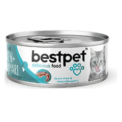 BESTPET Shredded Cat Chicken & Calamari In Broth 70g | P0060