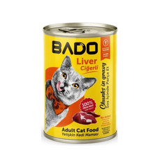 Bado Wet Adult Cat Food Liver 400g | 9061256