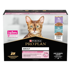 Pro Plan Adult Delicate Gig MV Turkey & Fish Wet Cat Food - 85g | 205201