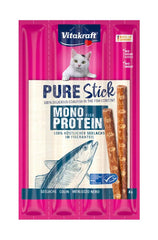 Vitakraft Pure Stick Mono Protein Coalfish Cat Treats – 4×5g | 200865