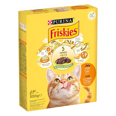 Friskies Cat Beef & Chicken & Vegetable Wet Food Multipack 300g | 206000