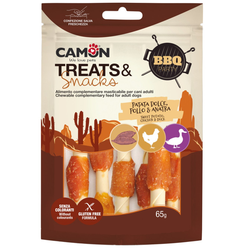 Camon Kebab Stick Dog Treats 65g 14Pcs | AE900