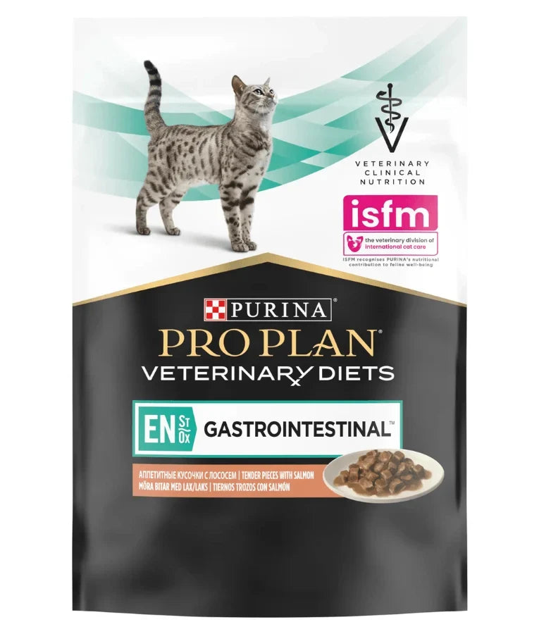 Pro Plan Veterinary Diets EN Gastrointestinal Salmon Cat Wet Food - 85g | 205205