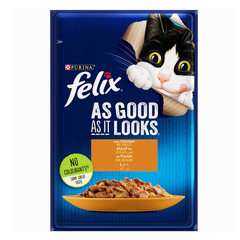 Felix As Good As It Looks Chicken Pouch Cat Food 85g | 206500