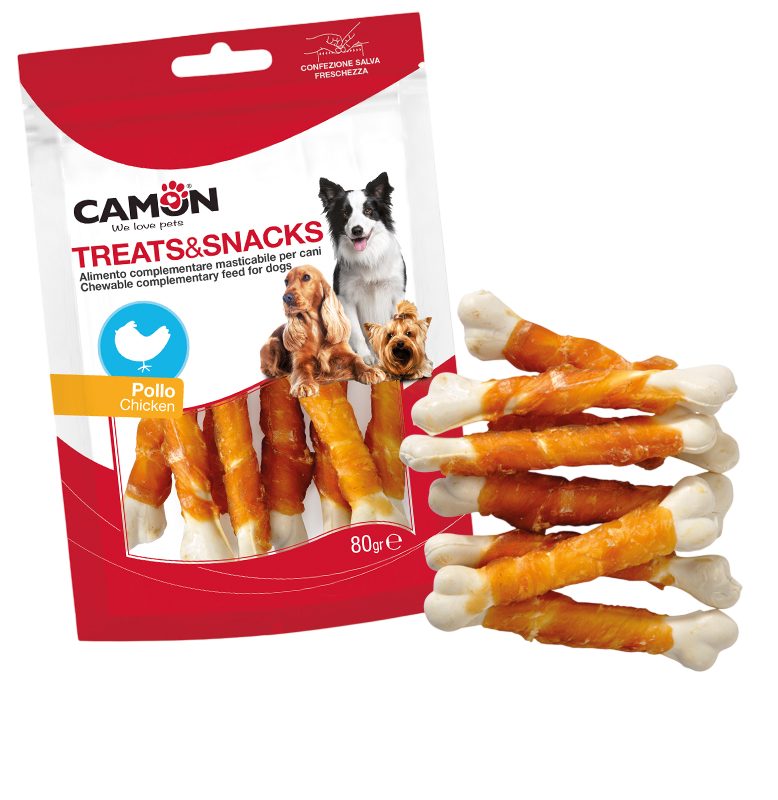 Camon Chicken Bones Dog Treats
