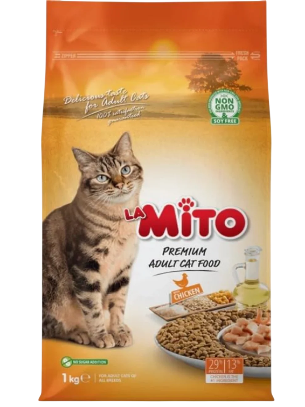 La Mito Chicken Adult Dry Cat Food 1kg | IG221