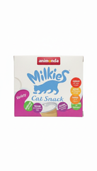 Animonda Milkies Cat Snack Cups - Variety (Pink Pack) | 4× Cups