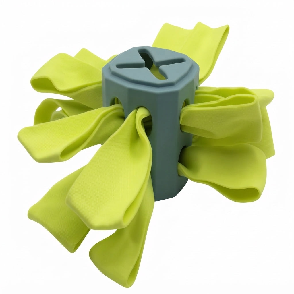 Roll-up Ball Interactive Chew Dog Toy Serenity Green | SW0305