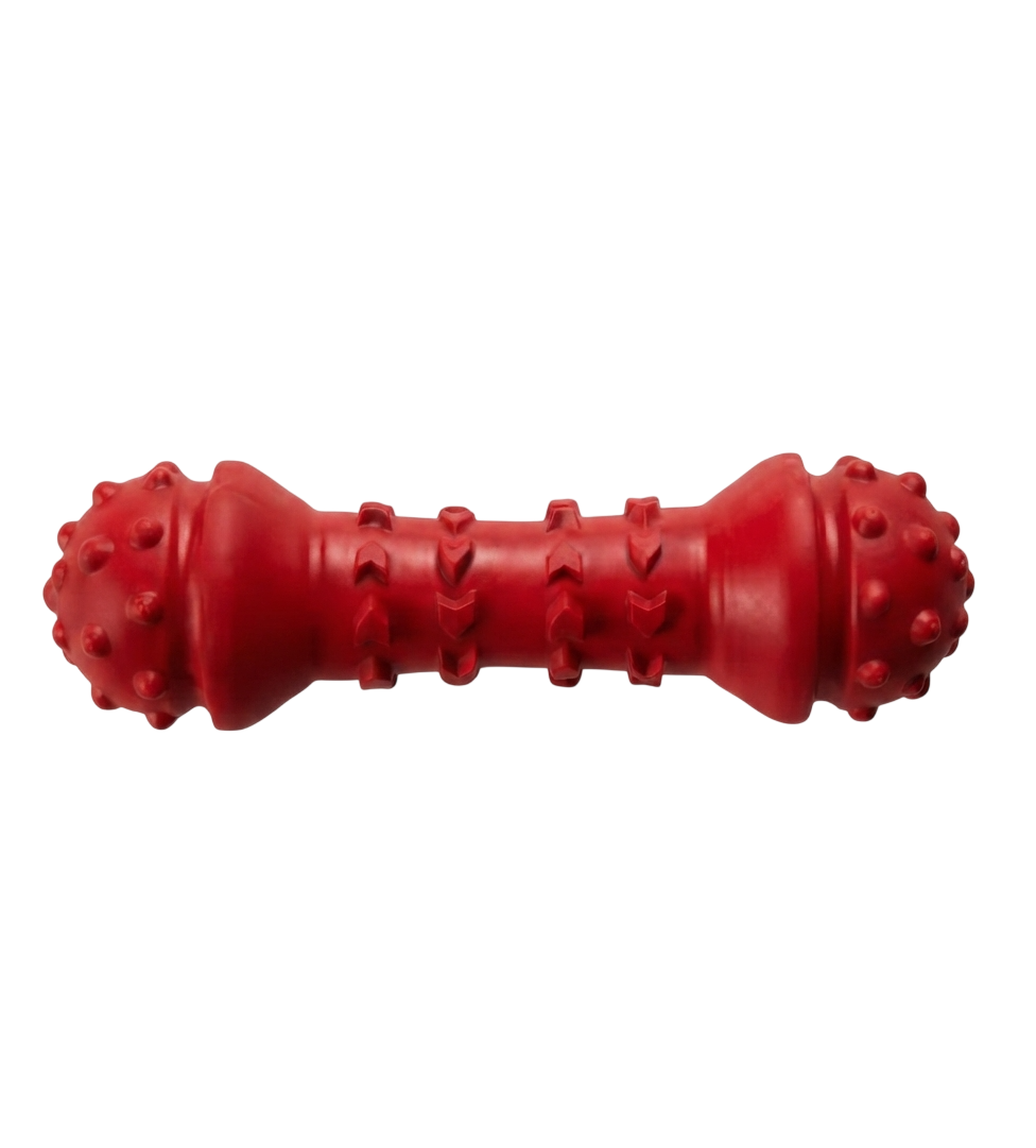 Dumbbell Extreme Chew Dog Toy Beef Flavor 220g | SW0172