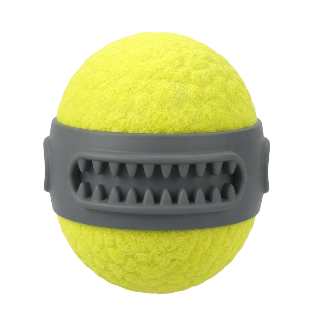 Super Rebound Ball with Interactive Ring Interactive Chew Dog Toy | SW0204