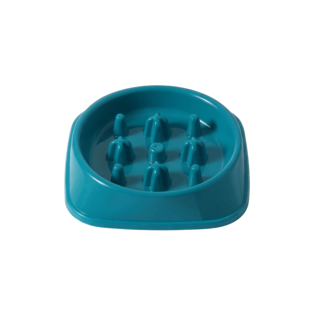 Slow Feeder Pet Bowl 600ml 22.2 × 22.2 × 5cm | TBL2227