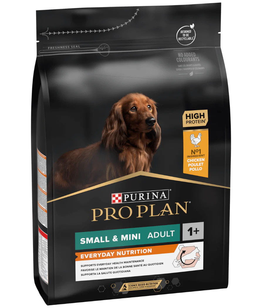 Pro Plan Small & Mini Adult Everyday Nutrition Chicken Dog Food - 3kg | 205001