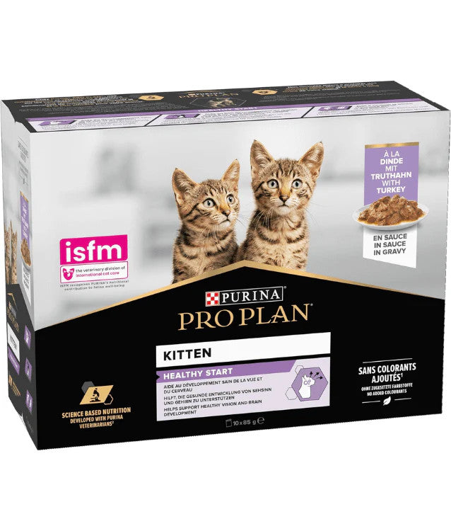Pro Plan Kitten Healthy Start Turkey Wet Cat Food - 85g | 205042