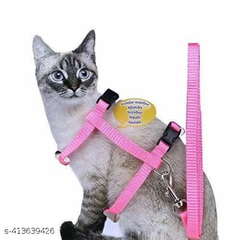 Göksum Petshop Cat Leash & Harness - Pink | PET-CL-PNK01