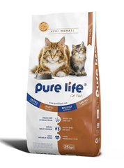 Pure Life Dry Cat Food Adult Chicken - 15kg | 3269876630101