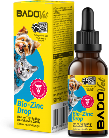 Bado Cat and Dog Supplement Drop Bio-Zinc 50 Ml | 9060549