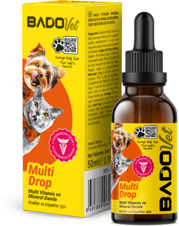 Bado Cat and Dog Supplement Drop Multi 50 Ml | 9060563