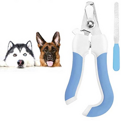 Pet Beauty Specialist Nail Clipper with File - Blue | PET-NC-BLU01