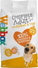 Webbox Complete Dog Food, Chicken & Vegetables 2.5kg | 2475