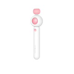 2-in-1 Retractable Cat Toy Wand with Laser - Pink | CT-2IN1-PNK