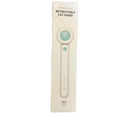 2-in-1 Retractable Cat Toy Wand with Laser - Blue | CT-2IN1-BLU