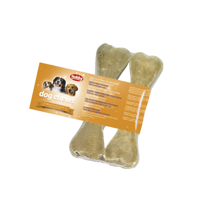Rawhide Bones Pressed 2pcs