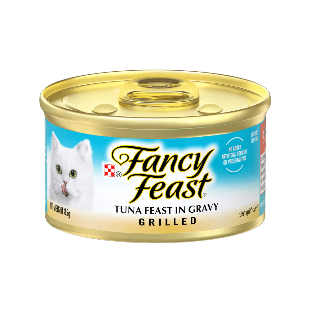 Fancy Feast Grilled Tuna Feast in Gravy Gourmet Cat Food 85g | 206805