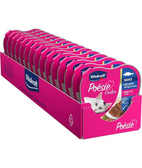 Vitakraft Poésie Délice Adult Wet Cat Food with Coal Fish in Gravy