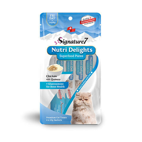 Signature 7 Nutri Delights Cream Sauce Chicken with Quinoa 4×15g - 0753692081801 (Friday) | CRE014