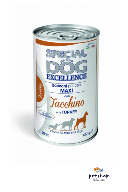 SpecialDog Excellence Maxi Turkey Wet Dog Food 1275g | SPD-800947006033