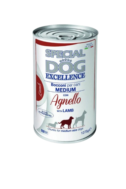 SpecialDog Excellence Medium Lamb Wet Dog Food 1275g | SPD-800947006034