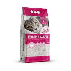 Fresh & Clean Clumping Cat Litter Baby Powder 10 Lt | SA1165