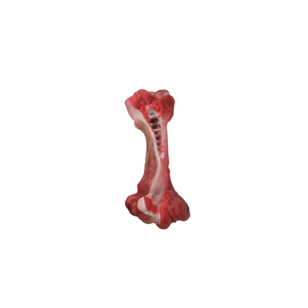 Dog Bone - Rubber - Beef Flavor