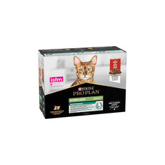 Pro Plan Sterilised Maintenance Beef Wet Cat Food - 85g | 205044 (Pack of 12)